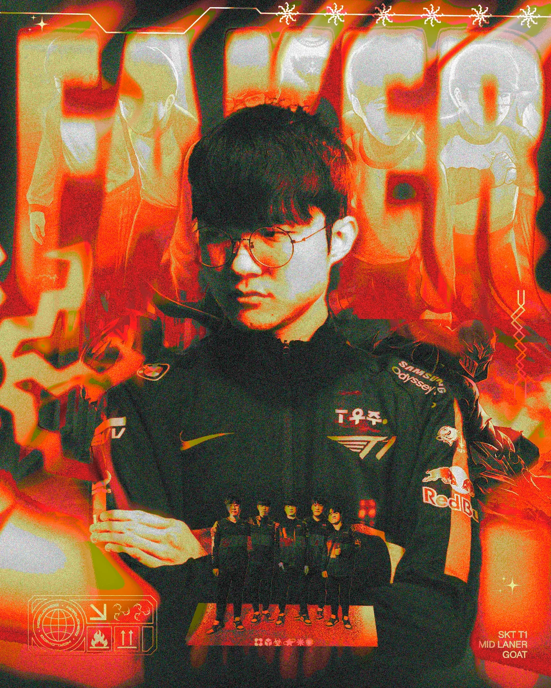 Faker artwork design