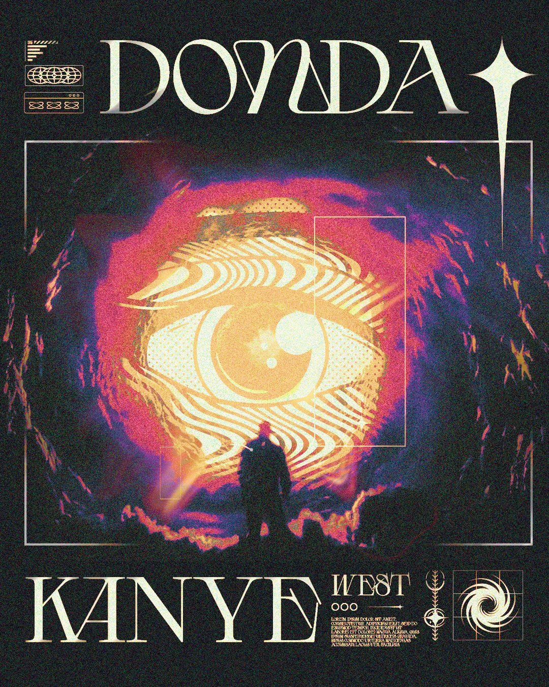 Kanye West inspired artwork